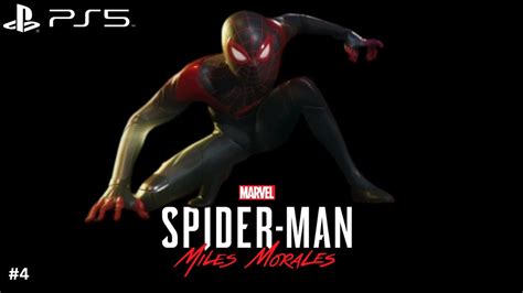 Spider Man Miles Morales Gameplay Part 4 Full Game 4k Youtube