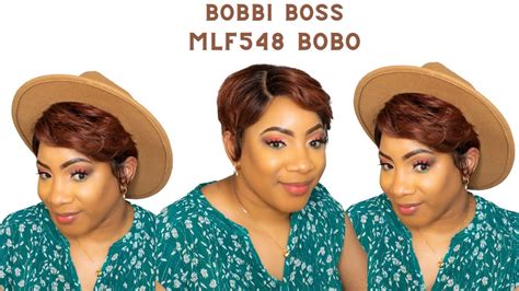 Bobbi Boss Synthetic Hair HD Lace Front Wig MLF548 BOBO LACE