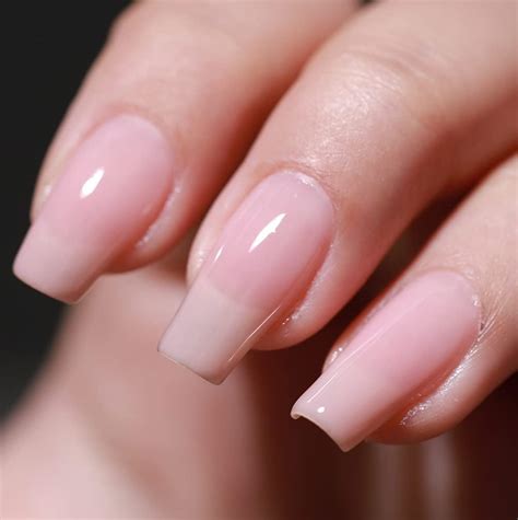Amazon Fzanest Gel Nail Polish Ml Jelly Sheer Clear Natural Nude Pink Gel Polish Varnish