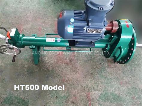 Ht500 Model Electric Pipe Drilling Hot Tapping Machine With Ex Motor China Hot Tapping Machine