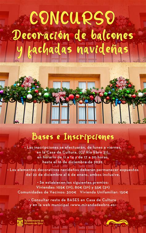 Concurso Decoraci N De Balcones Y Fachadas Navide As Ayuntamiento De