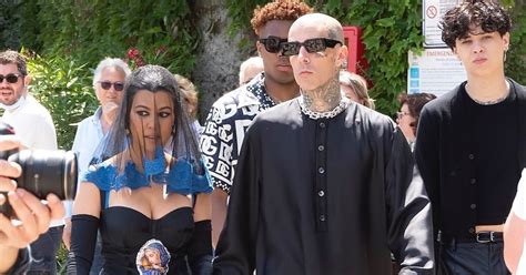 Kourtney Kardashian and Travis Barkers Best Style Moments | POPSUGAR