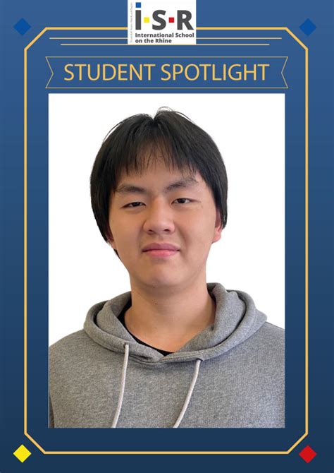 Student Spotlights Spotlight On Our Student You Yang Isr