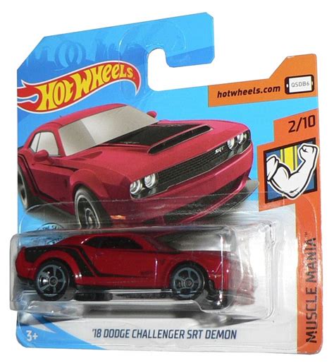 Hot Wheels Dodge Challenger Srt Demon Mimitoyz