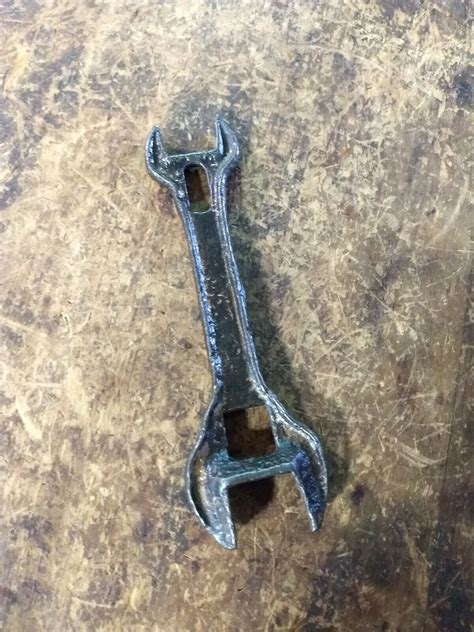 Antique Pattee Plow Co Cast Iron Farm Implement Wrench Tool Ebay