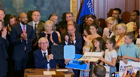 Evers Signs Budget With 78 Vetoes Adds Education And Health Care