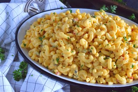 Cheesy Macaroni Salad Lord Byrons Kitchen