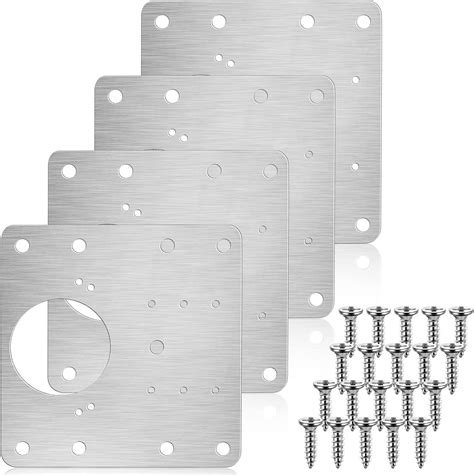 Pcs Cabinet Hinge Repair Plate Hinges Repair Fixing Plates