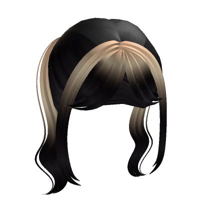 Black To Blonde Wavy Pigtails S Code Price Rblxtrade