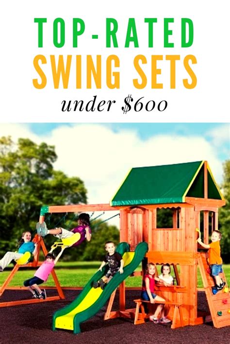 Best Wooden Playsets For Kids >> Choose from small or big yards