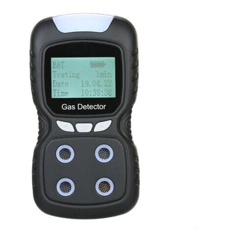 D Tecteur De Gaz Portable Multi Moniteur De Gaz Cran Lcd