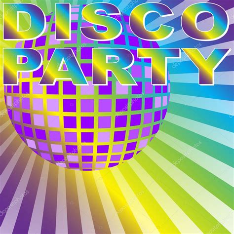 Retro Disco Party Background — Stock Vector © jamdesign #5781453