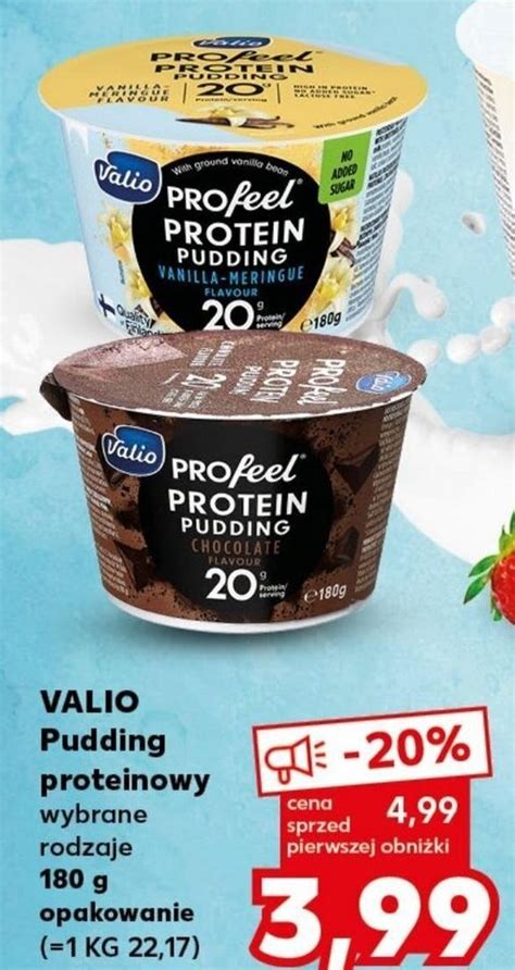 Promocja Valio Pudding Proteinowy 180g W Kaufland