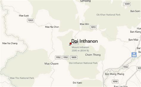 Doi Inthanon Mountain Information