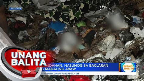 BFP 10 15 Tindahan Nasunog Sa Baclaran Kaninang Madaling Araw UB