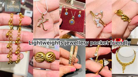 Tanishq Light Weight Gold Jewellery Designs With Price Tanishq