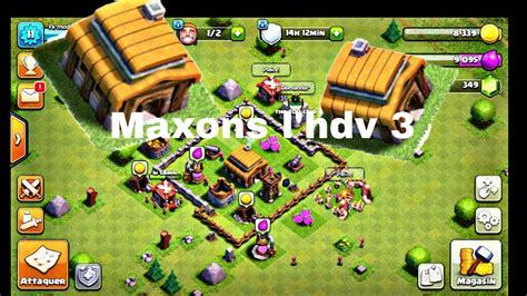 Clash Of Clan Maxons L Hdv 3 1 YouTube