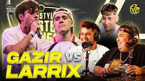 Eyou Tv Reacciona A Larrix Vs Gazir Fms Internacional Youtube