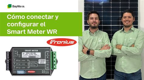 Cómo conectar y configurar el Smart Meter WR de fronius YouTube