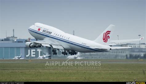 B 2472 Air China Boeing 747 400 At Warsaw Frederic Chopin Photo