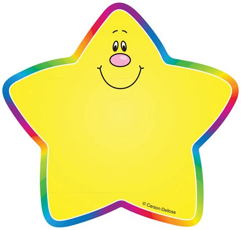 Carson Dellosa 36 Piece Mini Stars Bulletin Board Cutouts Star Cutouts