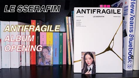 Le Sserafim Antifragile Album Unboxing Youtube