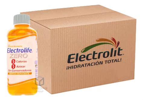 Electrolit Zero Sabor Naranja Mandarina Ml Pack Electrolit