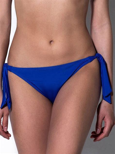 Bluepoint Bikini Slip με Κορδονάκια Μπλε 22065094 14 Skroutz gr