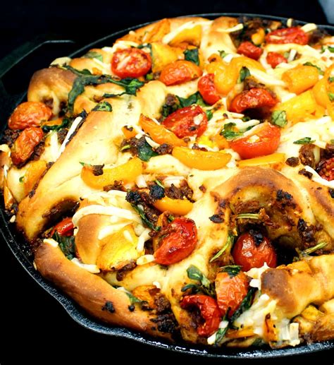 Italian Vegetarian Pizza Recipe