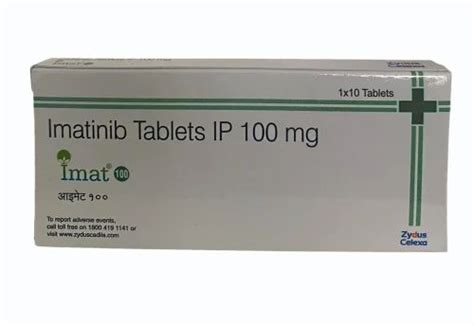 Imat 100 Mg Tablets, Intas Pharmaceuticals at ₹ 480/pack in Vadodara ...