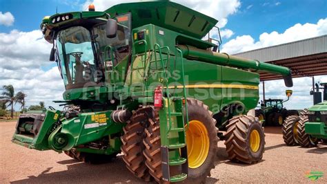 Colheitadeira John Deere S Ano Plataforma Fd Em