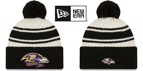 Baltimore Ravens 2022 Nfl Sideline Knit Beanie Hat