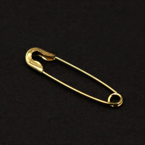 Sullivans Bulk Safety Pins Size 000 Brass Sullivans International