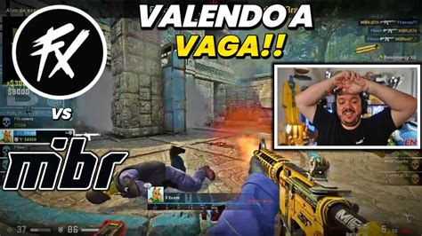 VALENDO VAGA FLUXO Vs MIBR Qualify Major RIO 2022 Mapa 3 YouTube