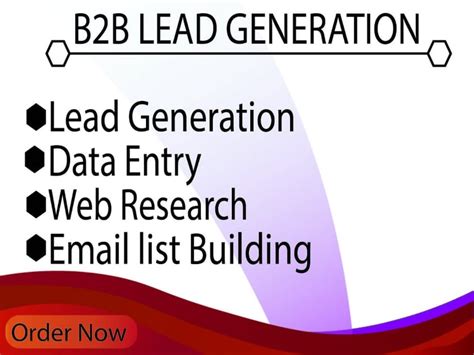 B2b lead generation service. | Upwork