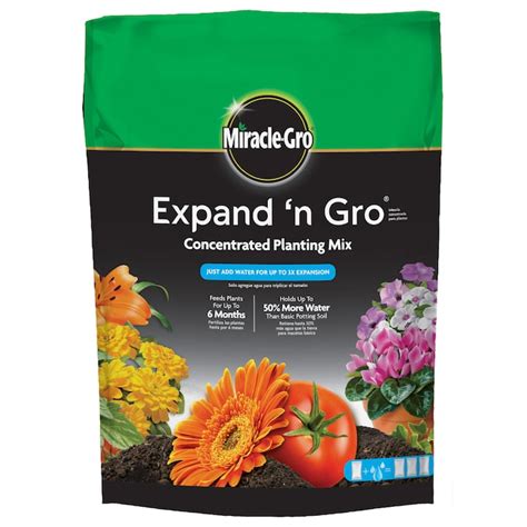 Miracle Gro Expand N Gro Concentrated Planting Mix 0635 Cu Ft