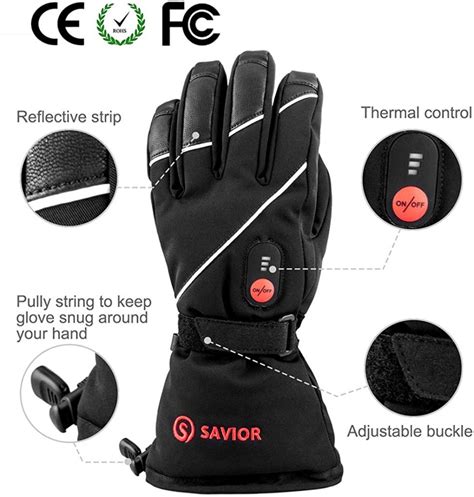 Savior Heated Motorcycle Gloves Savior Heated Gloves Saviorgloves