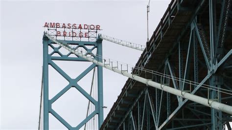 Ambassador Bridge Officials Say They Have Final Permit To Build New Span Windsor Cbc News