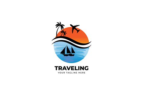 Detailed Travel Logo Illustration Vector Art At Vecteezy