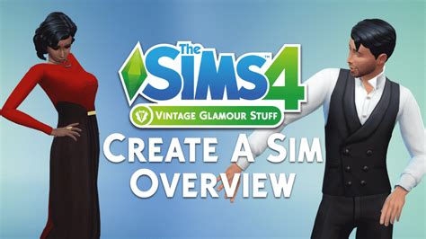 The Sims 4 Vintage Glamour Stuff