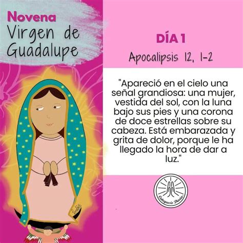 Pin de Adriana Parada S en Novena a la Virgen de Guadalupe Niño