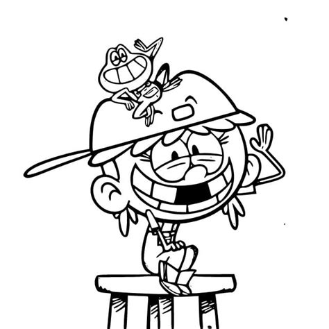 Very Funny Lana Loud Coloring Page Download Print Or Color Online