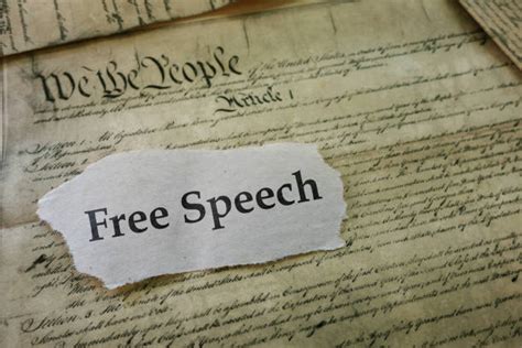 Freedom Of Speech Examples