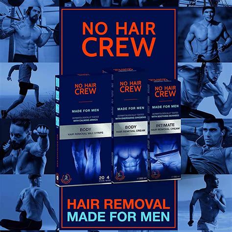 Cire épilation homme No Hair Crew 8414719713014