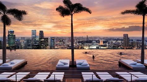 Marina Bay Sands Singapore Glamour With Rooftop Infinity Pool