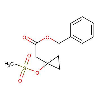 Cyclopropaneacetic Acid Methylsulfonyl Oxy Phenylmethyl Ester