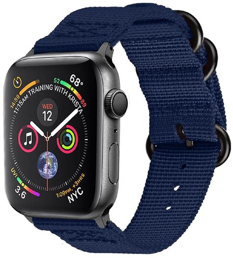 Promate Nylon Apple Watch Band Mm And Mm High Quality Adjustable