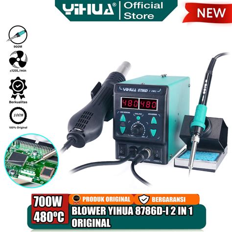 Jual Yihua D I Blower Uap Hot Air Gun Smd Rework Station In