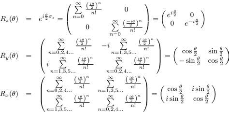 Derive Spin Rotation Matrices