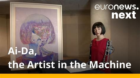 The Artist In The Machine Meet Ai Da The AI Robot Debuting Her Work